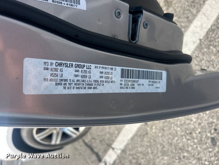 image for item FC5438 2013 Dodge Charger Police 