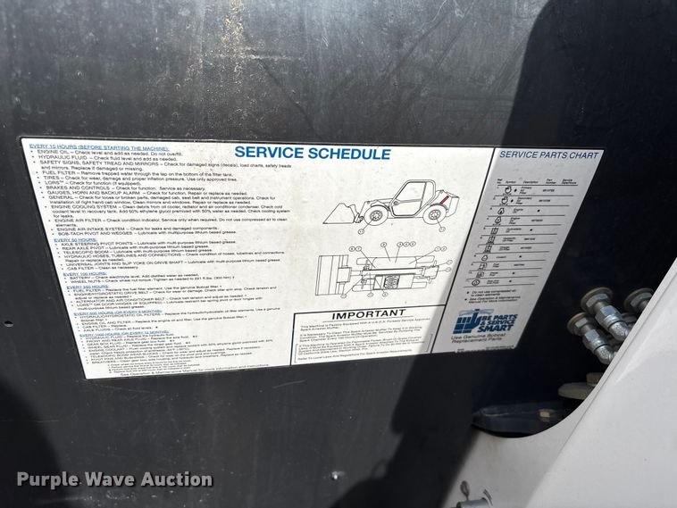 image for item FI0879 2016 Bobcat V417 telehandler