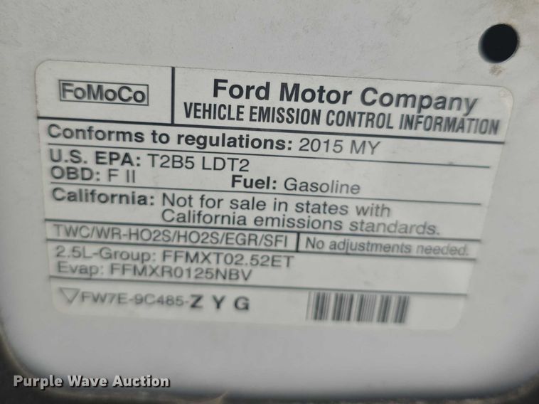 image for item FI0880 2015 Ford Escape SUV