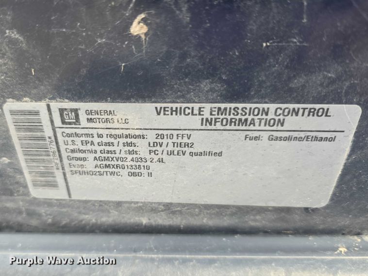 image for item FI0923 2010 Chevrolet Malibu 1LT  