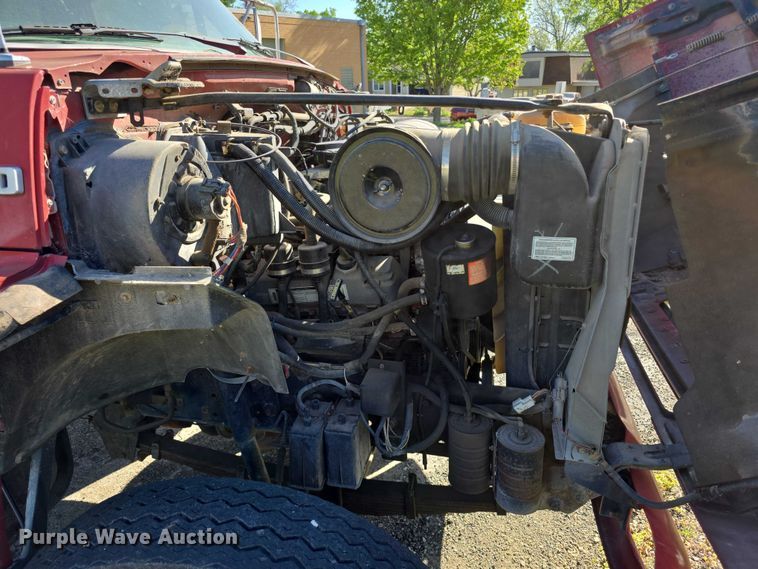 image for item FI0956 1992 Ford F600 dump truck