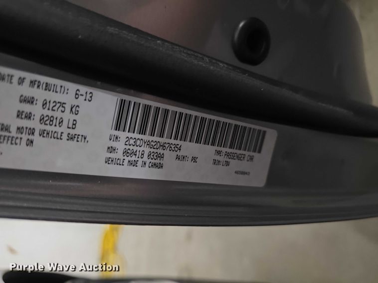 image for item FI0978 2013 Dodge  Challenger 