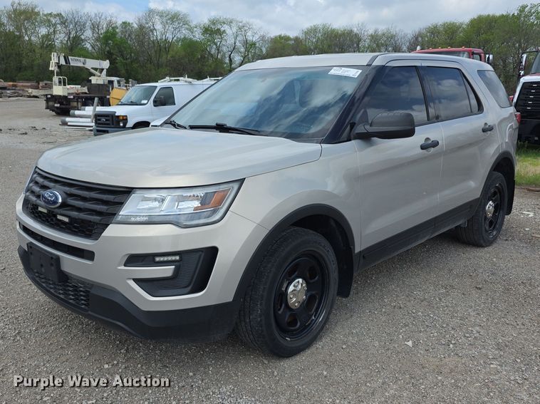 image for item FI0982 2017 Ford Explorer Police Interceptor SUV