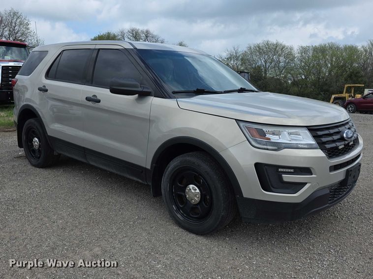 image for item FI0982 2017 Ford Explorer Police Interceptor SUV