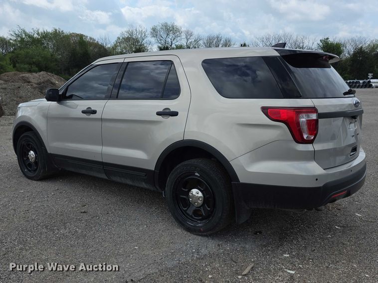 image for item FI0982 2017 Ford Explorer Police Interceptor SUV