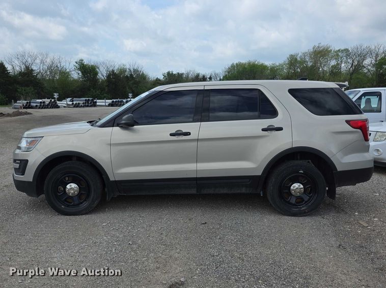 image for item FI0982 2017 Ford Explorer Police Interceptor SUV