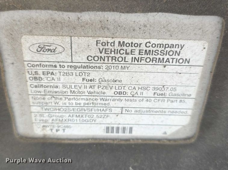 image for item FI0983 2010 Ford Escape SUV
