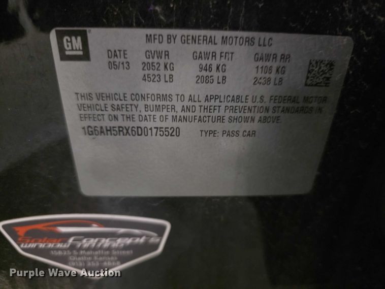 image for item FI0986 2013 Cadillac  ATS4 