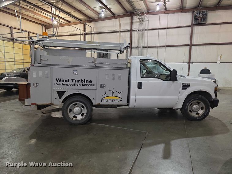 image for item FI0987 2008 Ford    F350 Super Duty utility bed pickup truck