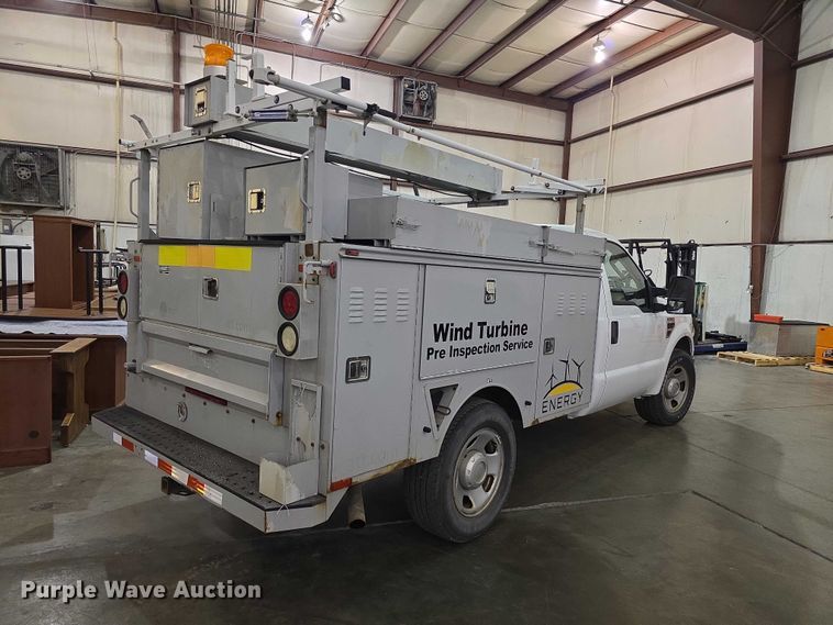 image for item FI0987 2008 Ford    F350 Super Duty utility bed pickup truck