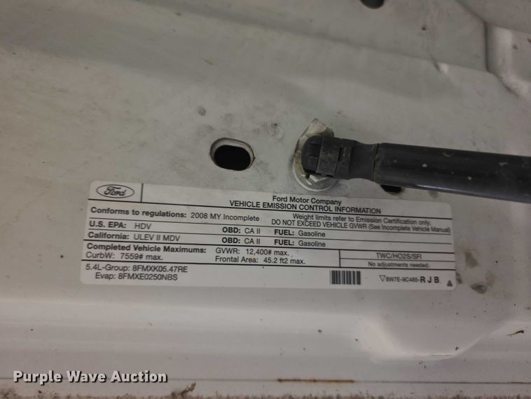 image for item FI0987 2008 Ford    F350 Super Duty utility bed pickup truck