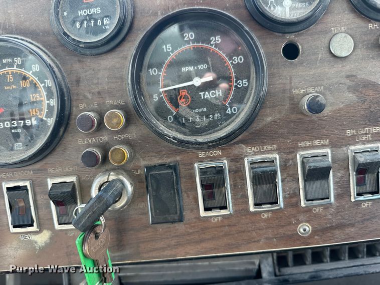 image for item FK0039 1987 Mobil Sweeper Athey street sweeper truck