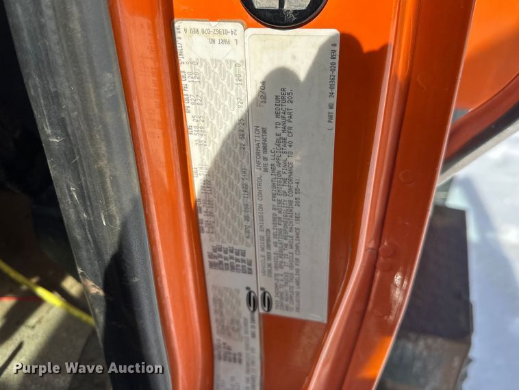 image for item FK0040 2005 Sterling L9500 dump truck