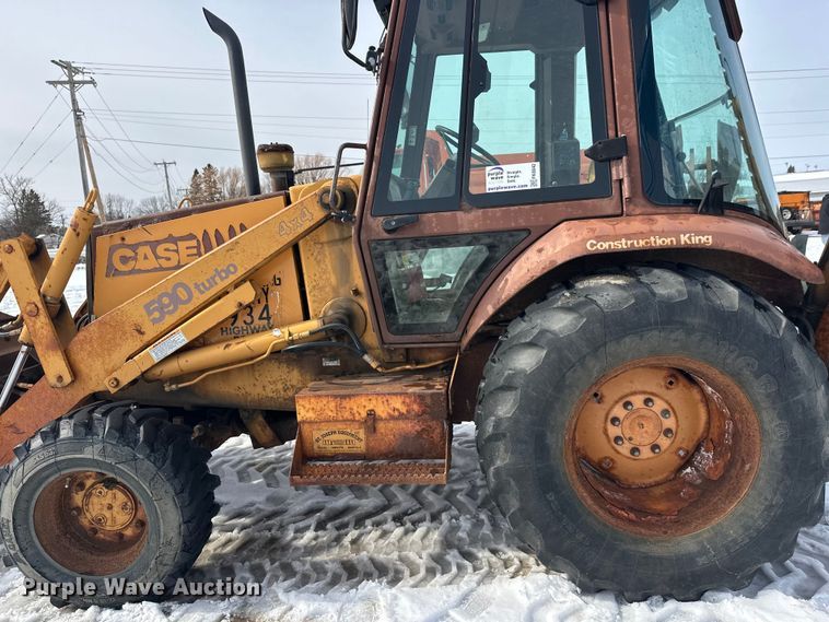 image for item FK0042 1993 Case 590 backhoe