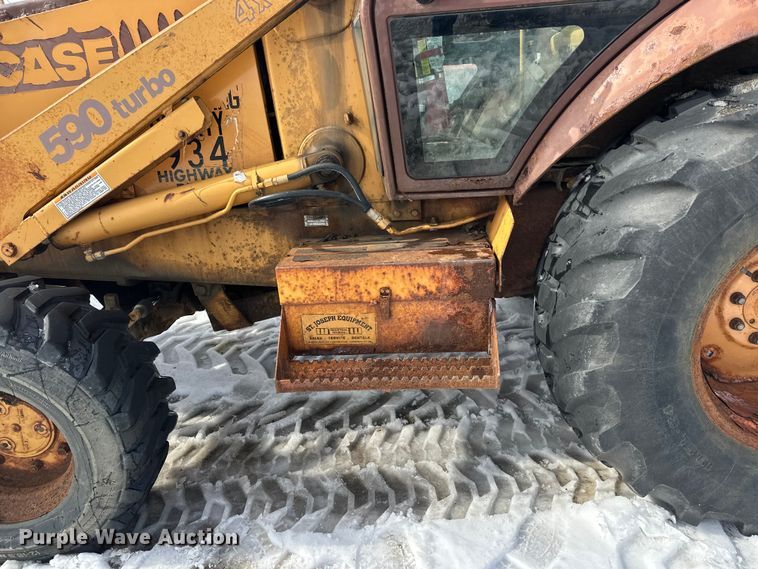 image for item FK0042 1993 Case 590 backhoe