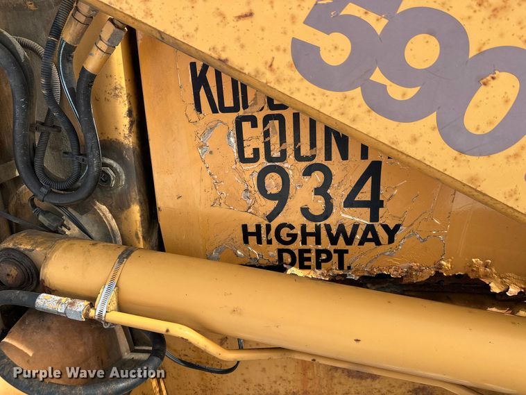 image for item FK0042 1993 Case 590 backhoe