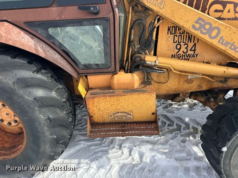 image for item FK0042 1993 Case 590 backhoe