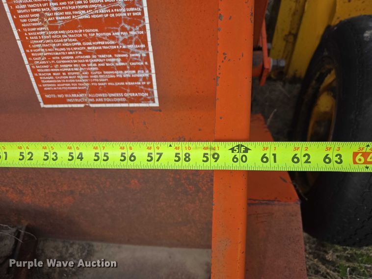image for item FM7506 Jacobsen 720 sweeper