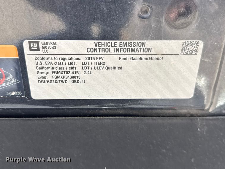 image for item MX9055 2015 Chevrolet Equinox SUV