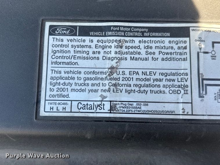 image for item MX9057 2001 Ford F150 pickup truck