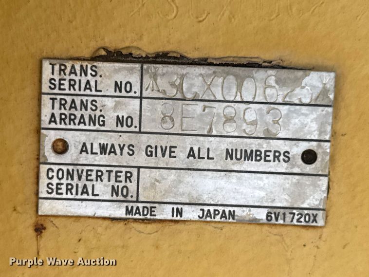 image for item MX9058 1991 Caterpillar D4H LGP dozer