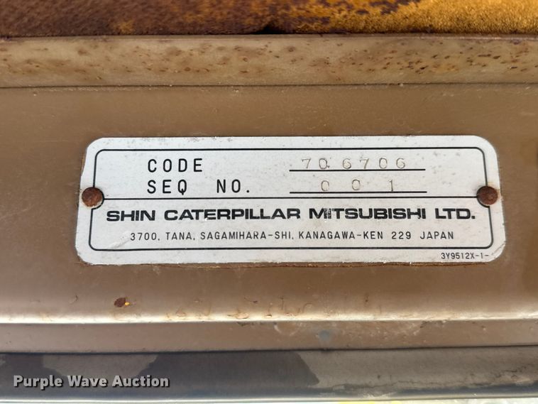 image for item MX9058 1991 Caterpillar D4H LGP dozer