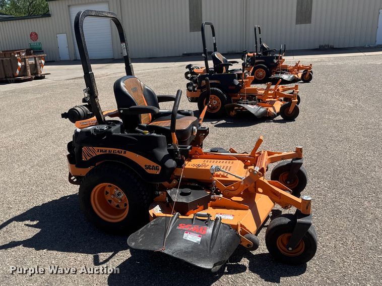 image for item MX9061 Scag Tiger Cat II ZTR lawn mower