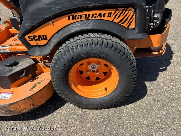 image for item MX9061 Scag Tiger Cat II ZTR lawn mower