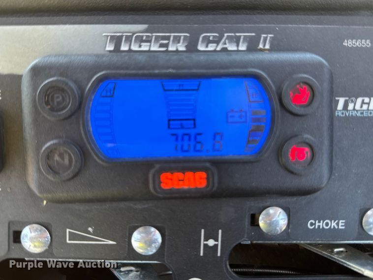 image for item MX9063 Scag Tiger Cat II ZTR lawn mower