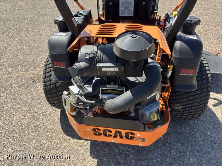 image for item MX9063 Scag Tiger Cat II ZTR lawn mower
