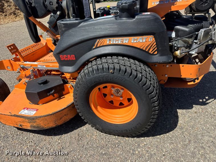 image for item MX9063 Scag Tiger Cat II ZTR lawn mower