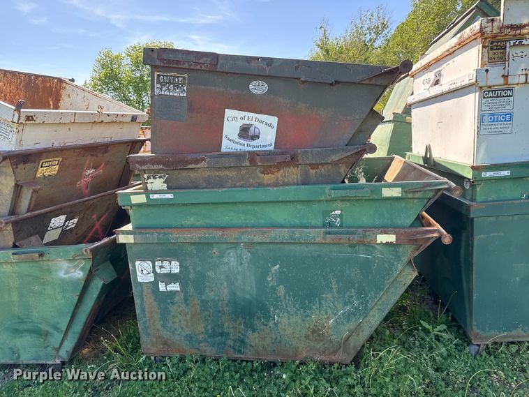 image for item MX9080 (4) dumpsters