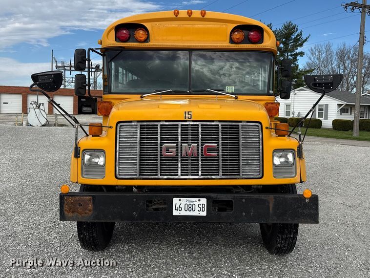 image for item ND9466 1996 Blue Bird B7 school bus