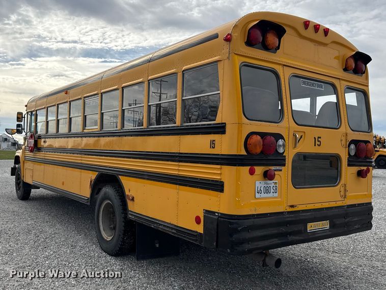 image for item ND9466 1996 Blue Bird B7 school bus