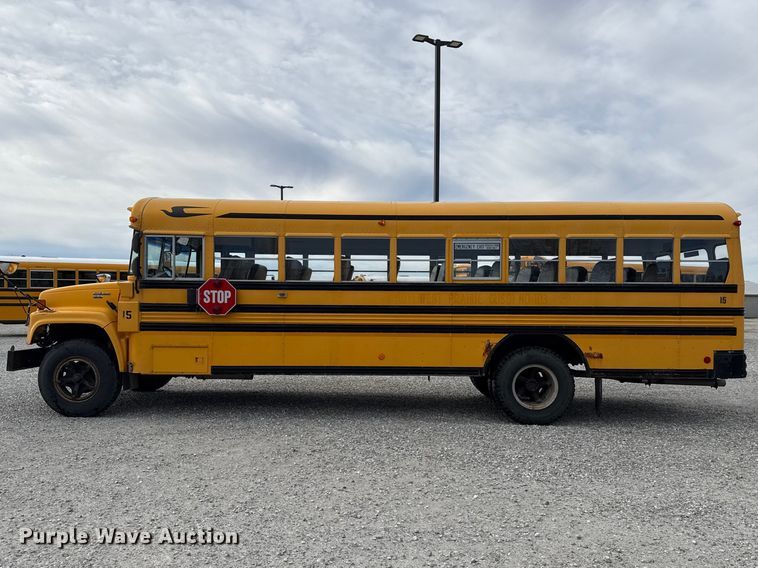 image for item ND9466 1996 Blue Bird B7 school bus