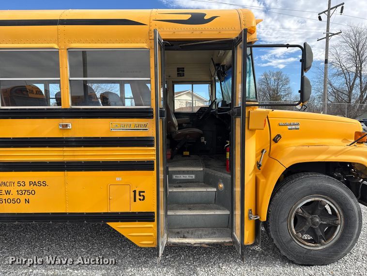image for item ND9466 1996 Blue Bird B7 school bus