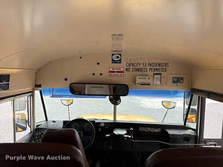 image for item ND9466 1996 Blue Bird B7 school bus