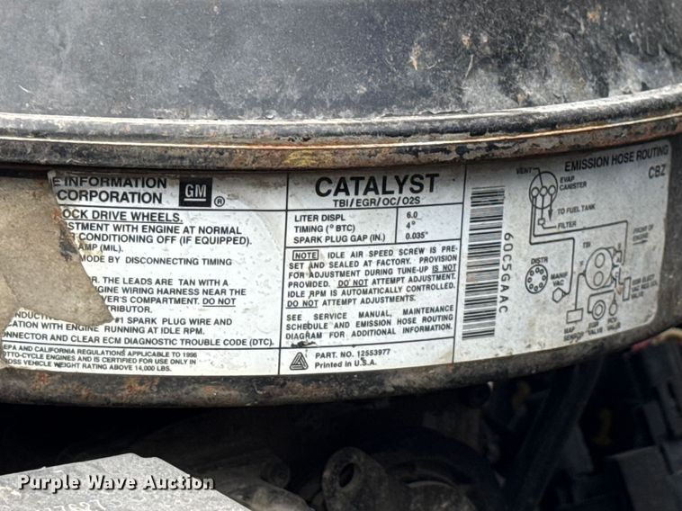 image for item ND9466 1996 Blue Bird B7 school bus