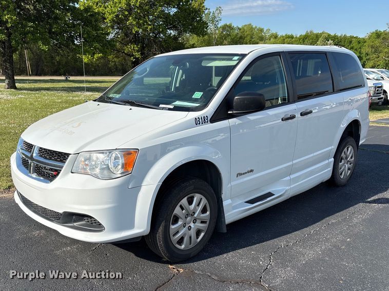 image for item NK9073 2019 Dodge Grand Caravan handicap accessible van