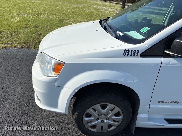 image for item NK9073 2019 Dodge Grand Caravan handicap accessible van