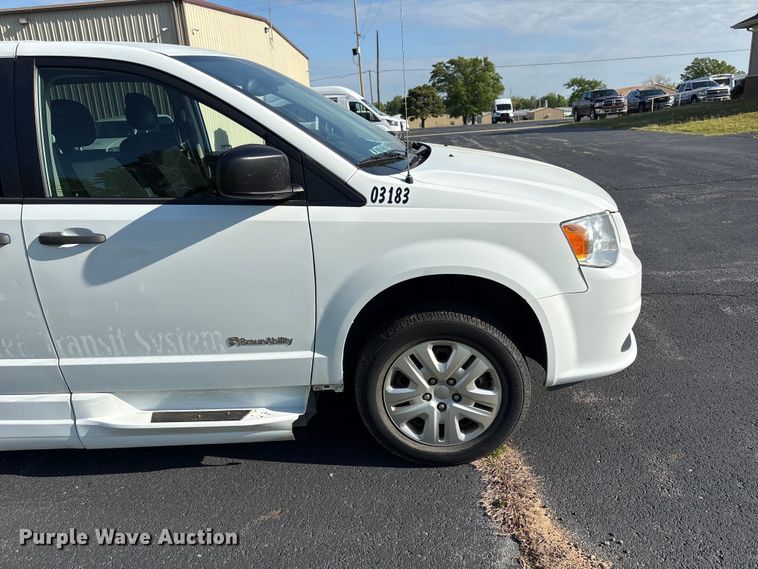 image for item NK9073 2019 Dodge Grand Caravan handicap accessible van