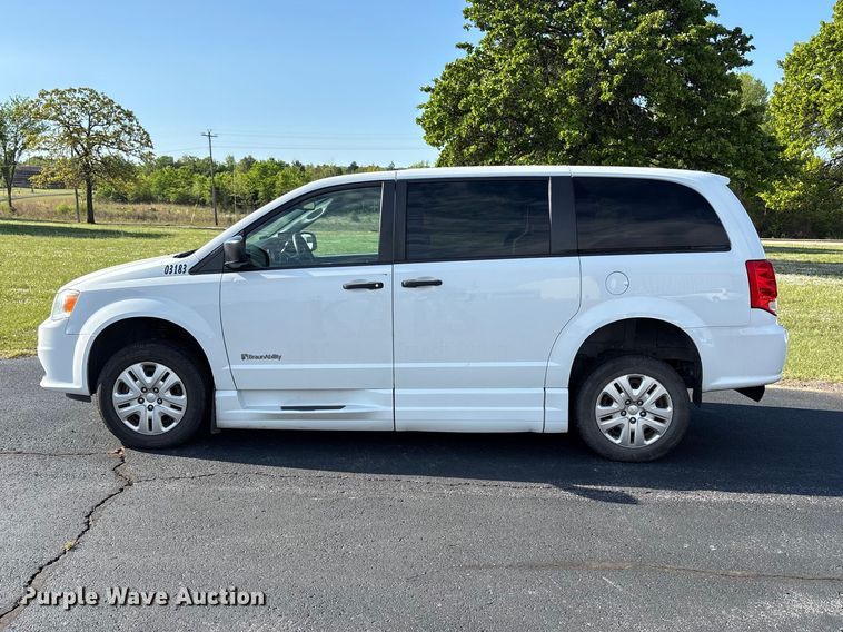 image for item NK9073 2019 Dodge Grand Caravan handicap accessible van