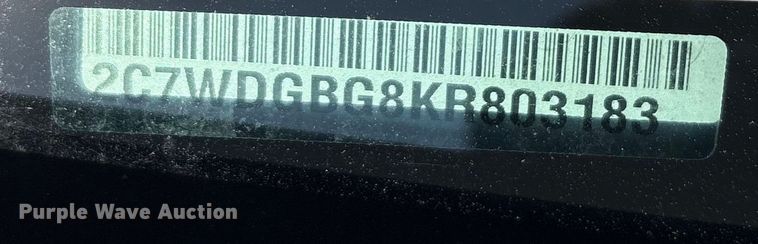 image for item NK9073 2019 Dodge Grand Caravan handicap accessible van