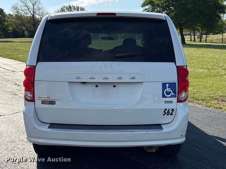 image for item NK9074 2017 Dodge Grand Caravan handicap accessible van