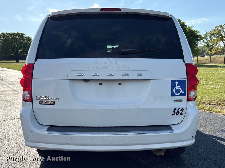 image for item NK9074 2017 Dodge Grand Caravan handicap accessible van