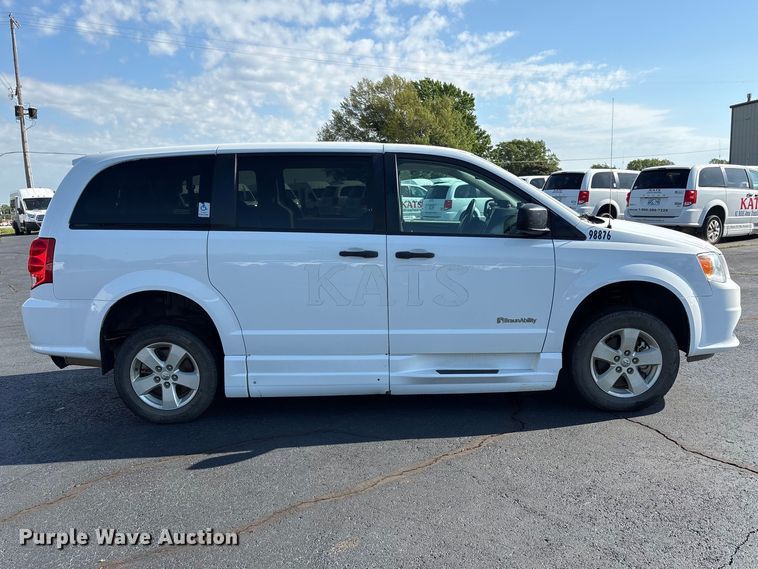 image for item NK9075 2019 Dodge Grand Caravan handicap accessible van
