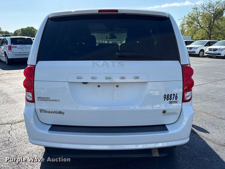 image for item NK9075 2019 Dodge Grand Caravan handicap accessible van