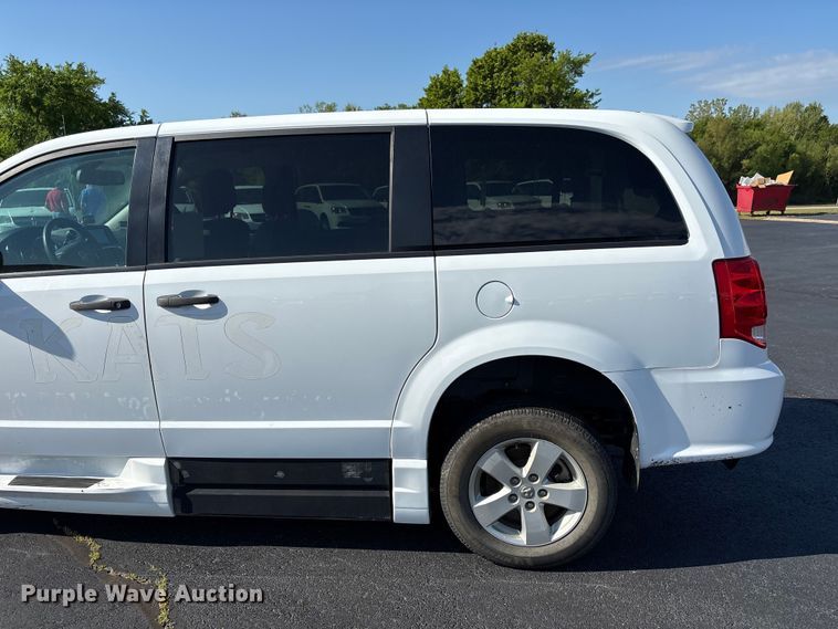 image for item NK9075 2019 Dodge Grand Caravan handicap accessible van