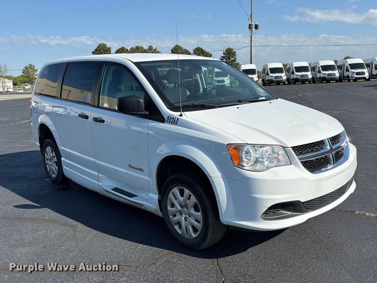image for item NK9076 2019 Dodge Grand Caravan handicap accessible van