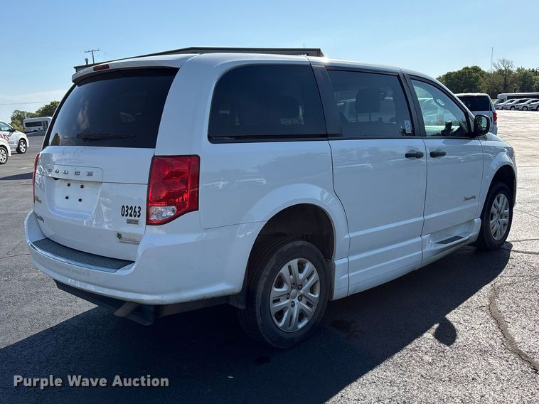 image for item NK9076 2019 Dodge Grand Caravan handicap accessible van